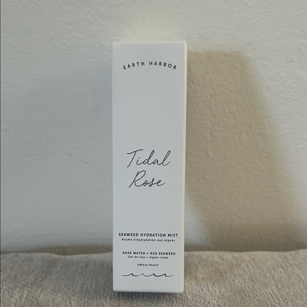 Earth Harbor Tidal Rose Seaweed Hydration Mist - White